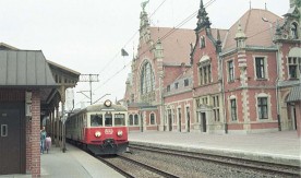 Gdańsk Główny, perony, 1996. Fot. J. Szeliga. Numer inwentarzowy: Neg....
